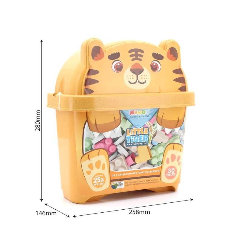 Cubo De Bloques Infantil Tigre