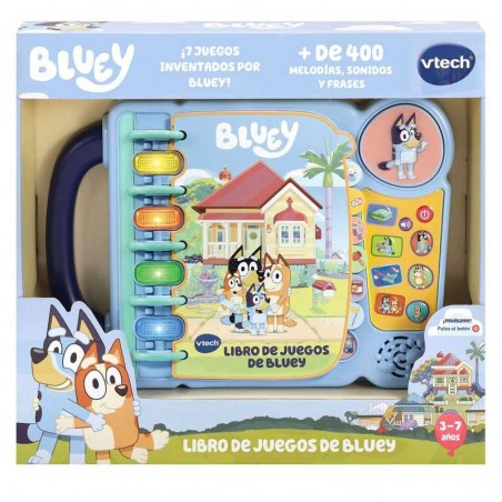 Libro De Actividades Para Colorear Bluey, Libro De Pegatinas