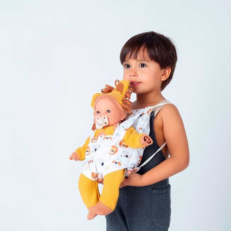 Muñecas Antonio Juan Bimba Lagrimitas Con Mochila Portabebé