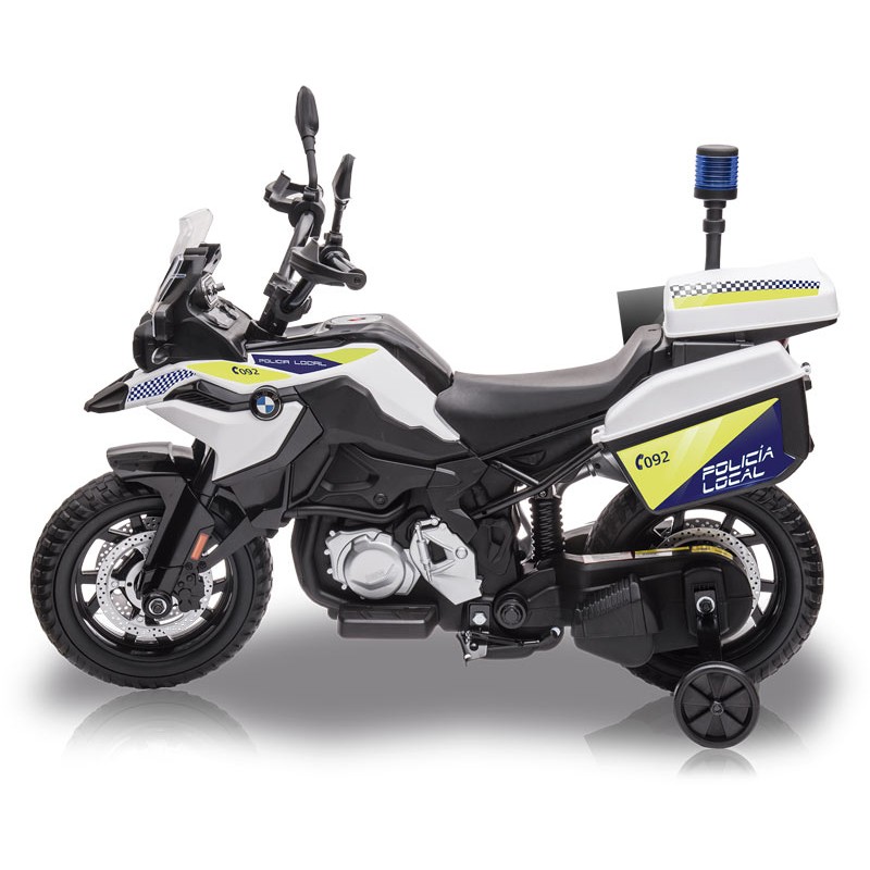 Moto de bateria de policia hotsell