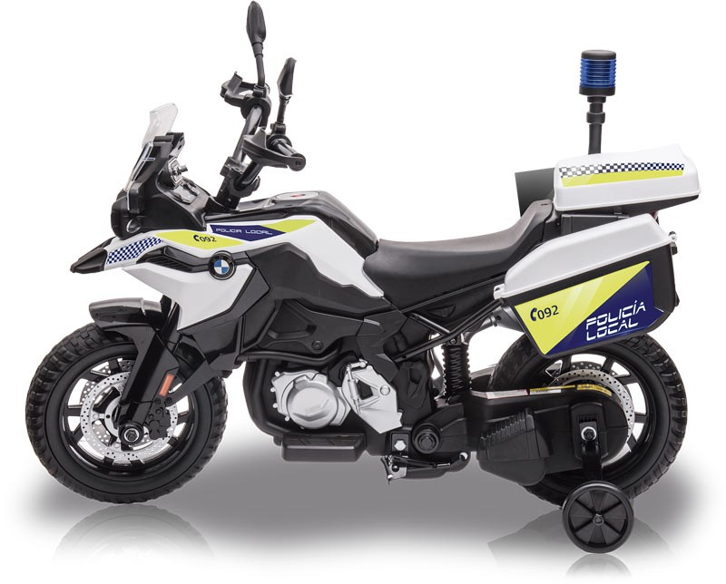 Moto bateria policia shop