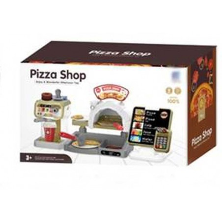 Set Pizzería Infantil Con Sonido