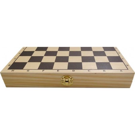 Juego Ajedrez de Madera Plegable