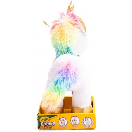 Colorea Tu Peluche Unicornio 3 Rotuladores Crayola