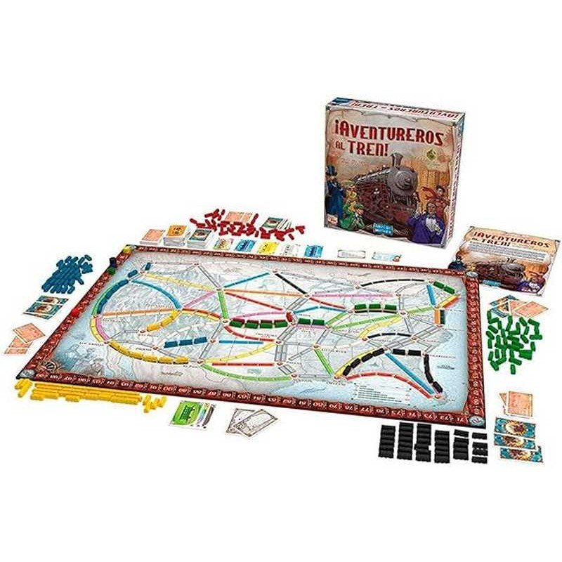 Juego ¡Aventureros Al Tren!