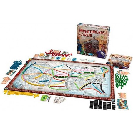 Juego ¡Aventureros Al Tren!