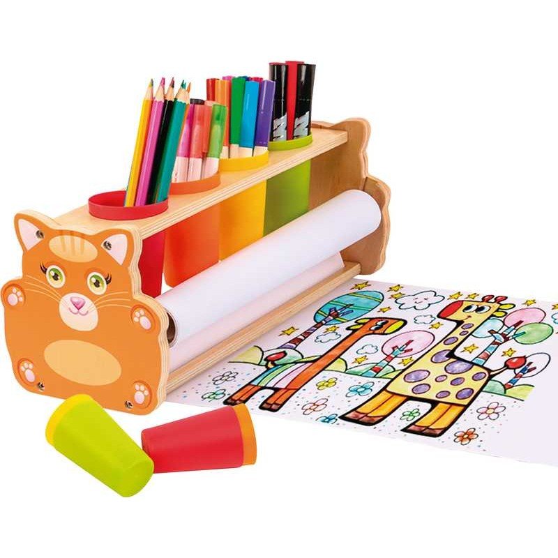 Set Lapicero Infantil Gato