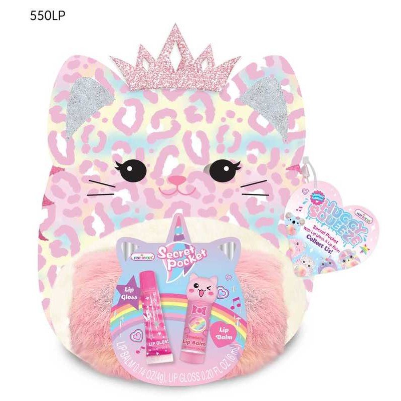 Peluche Huggy Squeeze Gatito Belleza