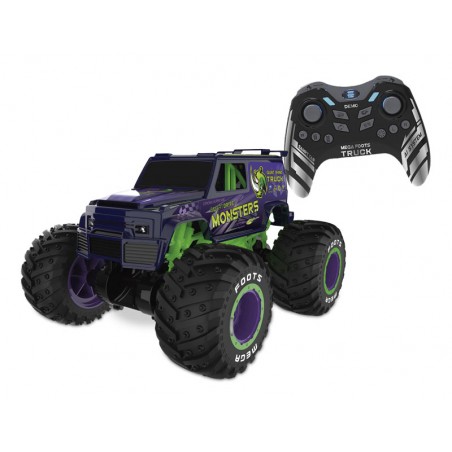 Coche Radio Control Monster Stunt Standing Wheel