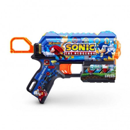 X Shot Pistola Lanzadardos Sonic