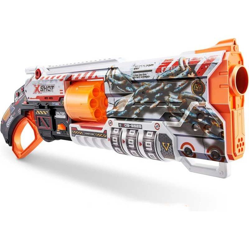 X Shot Escopeta Lanzadardos Lock