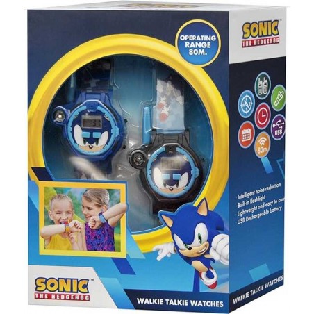 Reloj Walkie Talkie 2 En 1 Sonic