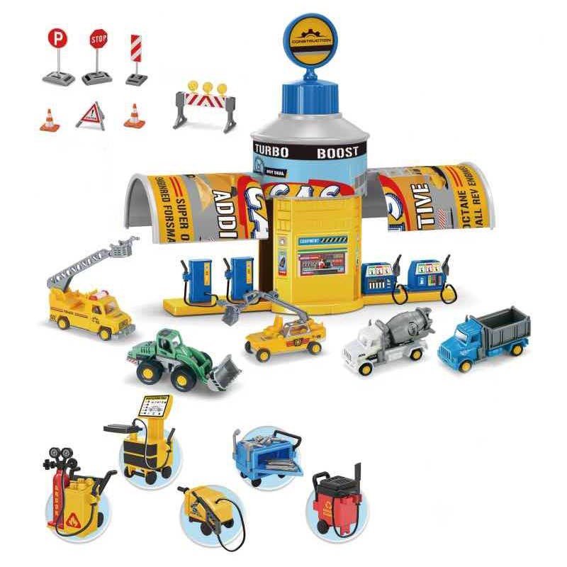 Play Set Mini Gasolinera Infantil