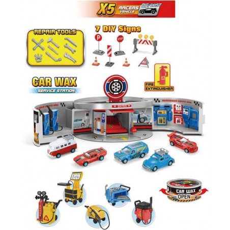 Play Set Mini Lavadero De Coches