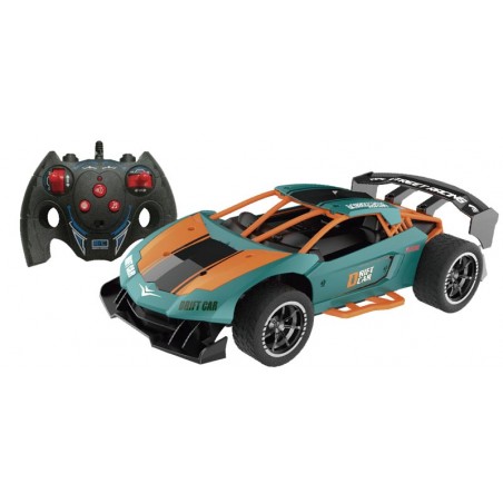 Radio Control Coche De Carreras Con Humo 1:14