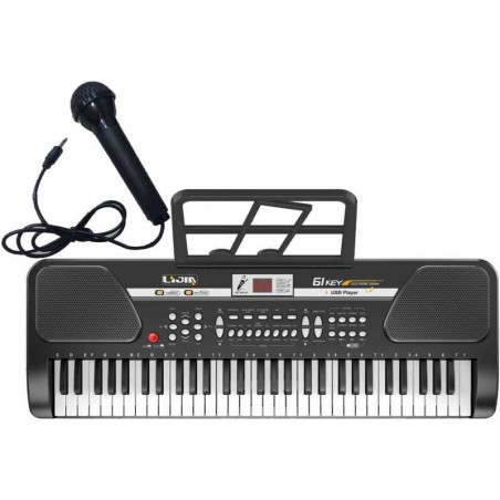 Piano Electrónico Con Micrófono Infantil