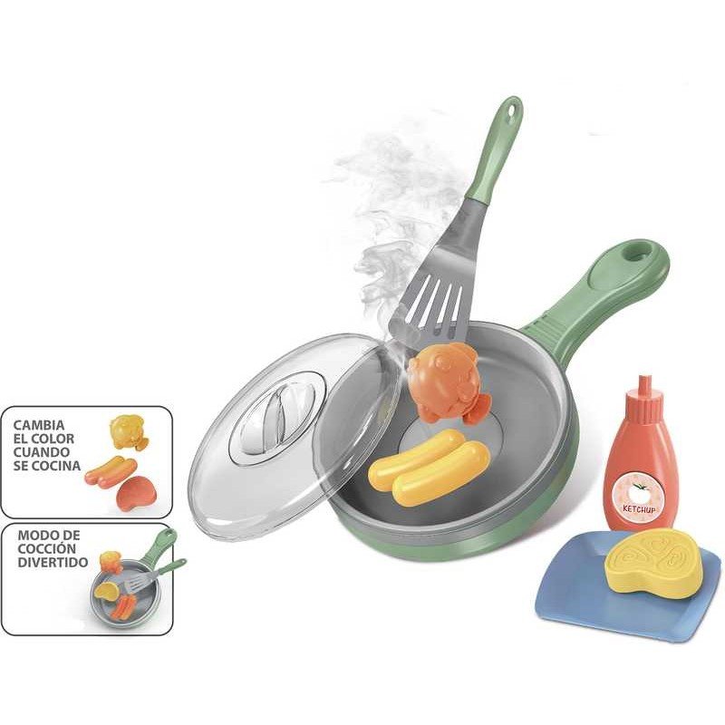 Set Sartén Electrónica Infantil