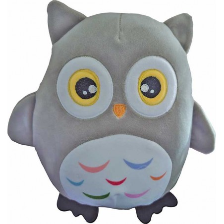 Peluche Squishy Búho Mediano Pequetoones