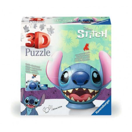 Puzzle 3D Stitch con Orejas