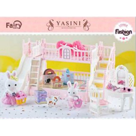 Set Familia Conejo Cama