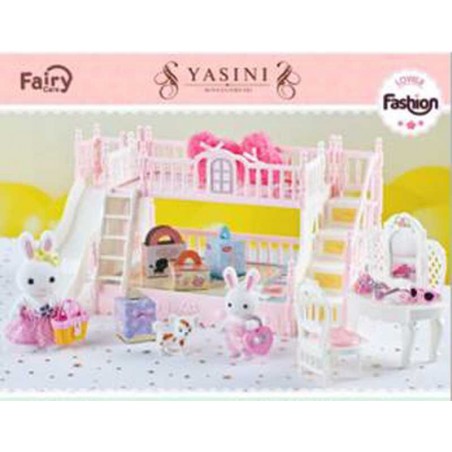 Set Familia Conejo Cama