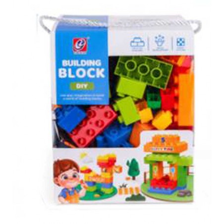 Set Bloques de Construcción Infantil Happy Time 100 Piezas