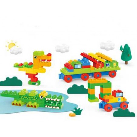 Set Cubo Bloques De Construcción Infantil