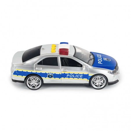 Mega Coche De Policia Con Luces Y Sonidos