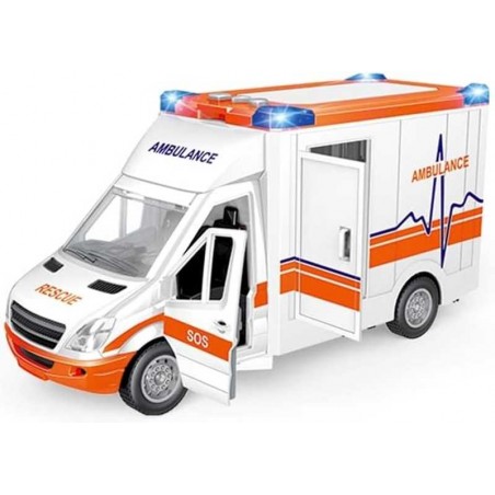 Ambulancia Infantil Con Luces Y Sonidos