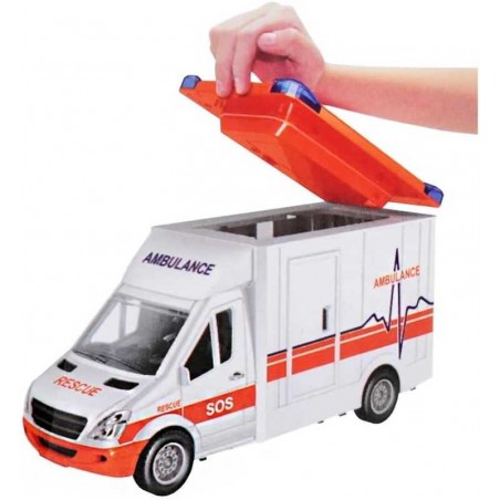 Ambulancia Infantil Con Luces Y Sonidos