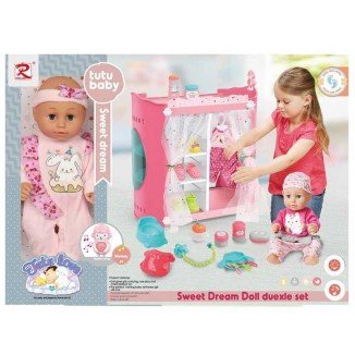 Set Muñeca Bebé Dulces Sueños