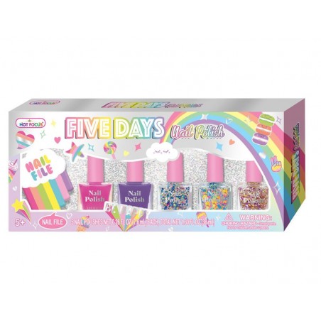 Set de Manicura Infantil 5 días