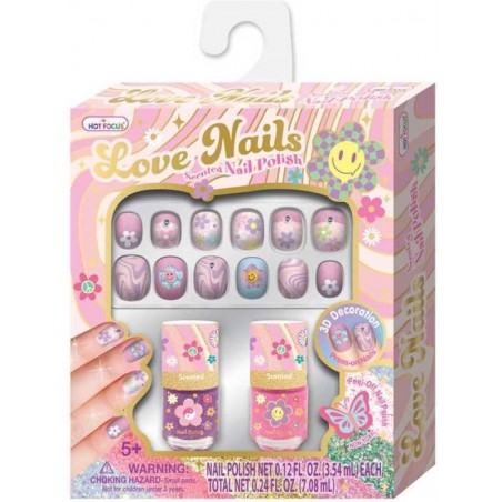 Set de Manicura Infantil Floral