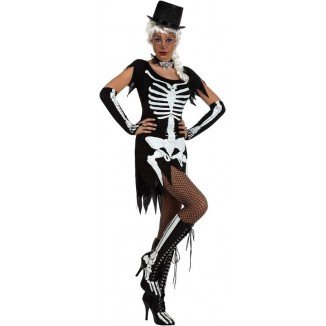 Disfraz de esqueleto mujer talla M-L