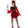 Disfraz de demonia niña de 5 a 6 años