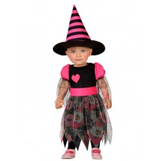 Disfraz de bruja flor para bebé de 12 a 24 meses
