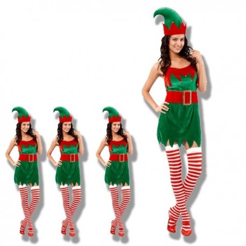 Disfraz de elfo para mujer talla M-L