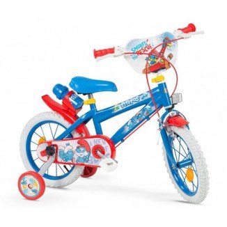 Bicicleta 14 Pulgadas Los Pitufos