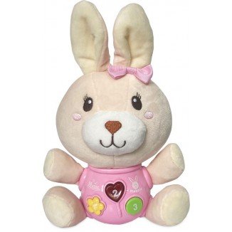 Peluche conejito infantil con sonidos