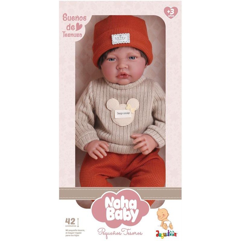 Muñeco bebé Noha Jersey Osito 42 cm