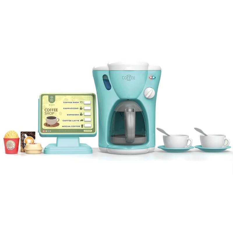 Cafetera con funciones y complementos Juguete de Imitación
