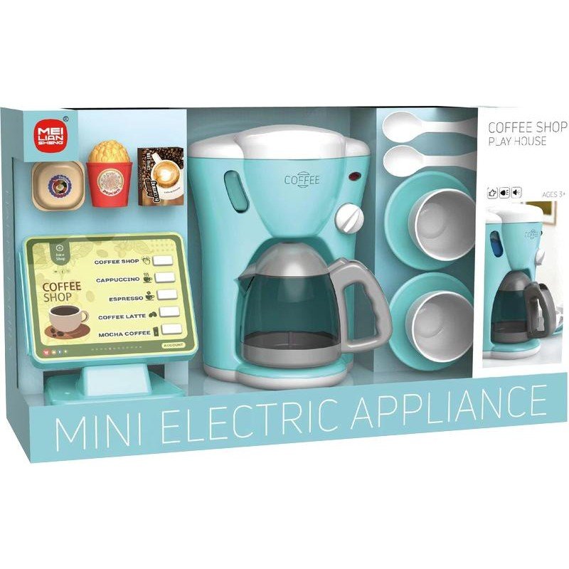 Cafetera con funciones y complementos Juguete de Imitación