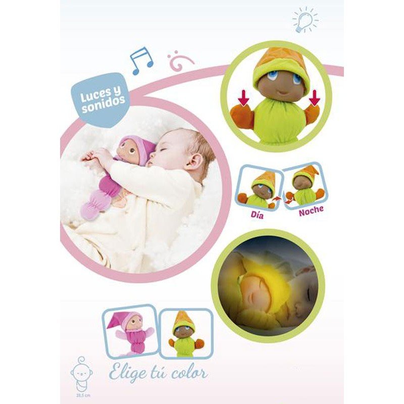 Gusanito Rosa Baby Luz