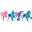 Pack de cuatro unicornios con complementos