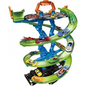 Pista circular alta velocidad para niños