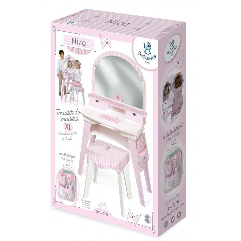 DeCuevas Tocador Grande Niza de Madera