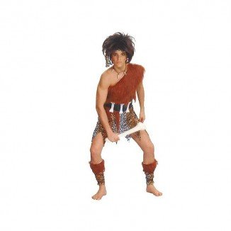 Peluca cavernícola talla única