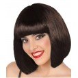 Peluca corta con flequillo...