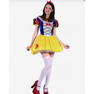 Disfraz de blancanieves con...