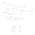 Helicópteros radio control